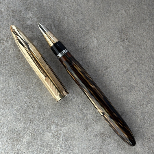 Sheaffer Triumph Crest; Lever Filler, Gold Filled Cap