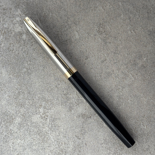 Sheaffer Imperial touchdown, Black with Two-tone Cap
