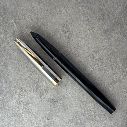 Sheaffer Imperial touchdown, Black with Two-tone Cap