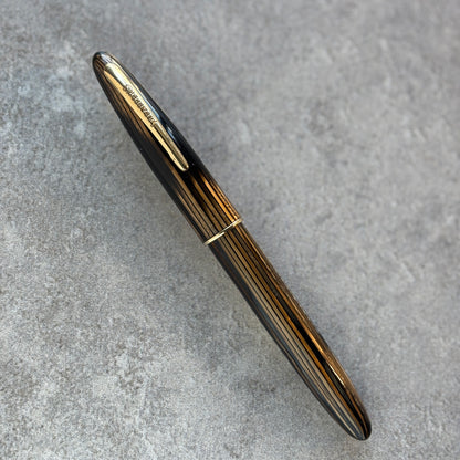 Sheaffer Admiral 2 Fountain Pen 600, Lever fil; Golden Brown