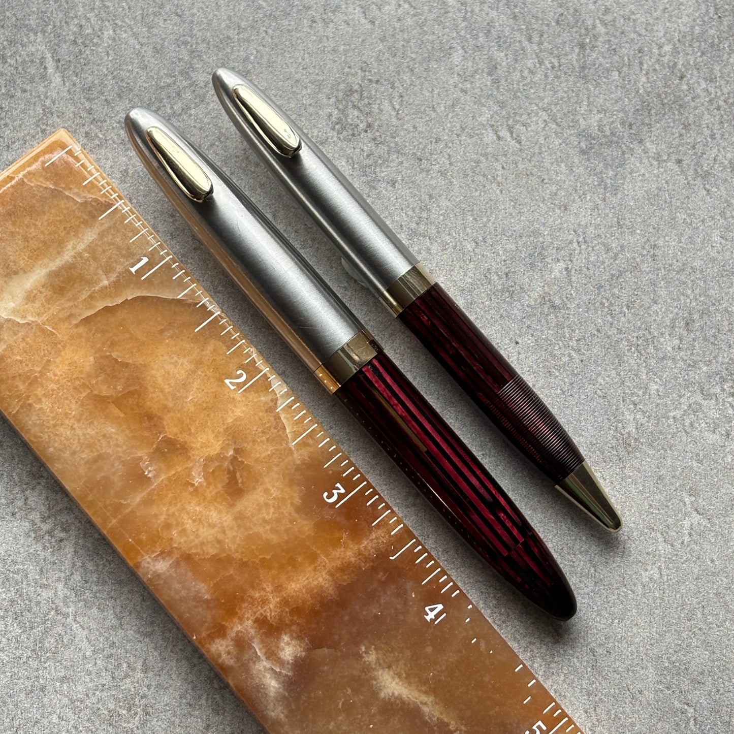 Sheaffer Tuckaway Sentinel Pen/Pencil Set, Carmine Red