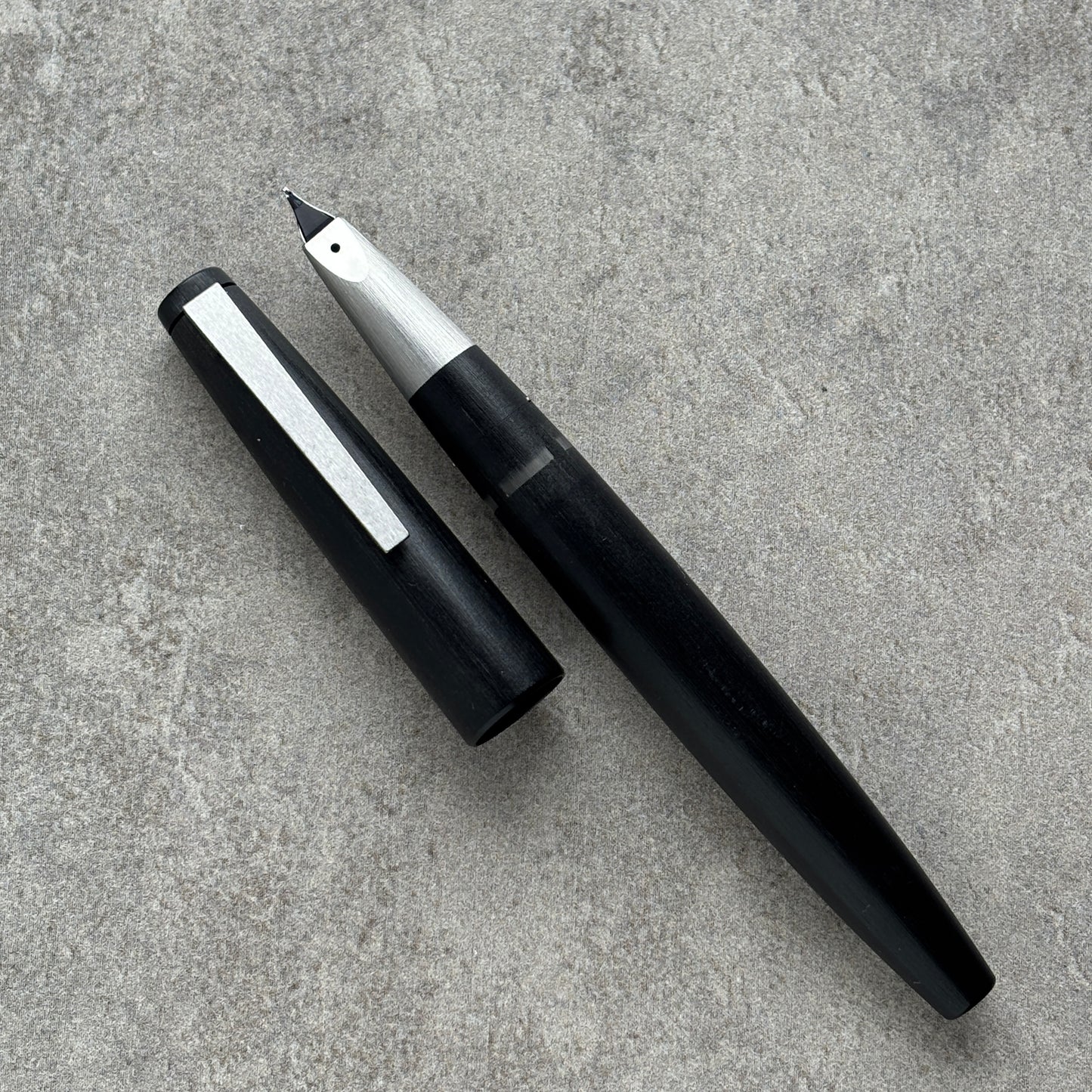 Lamy 2000, Black and Stainless Steel, Medium Nib