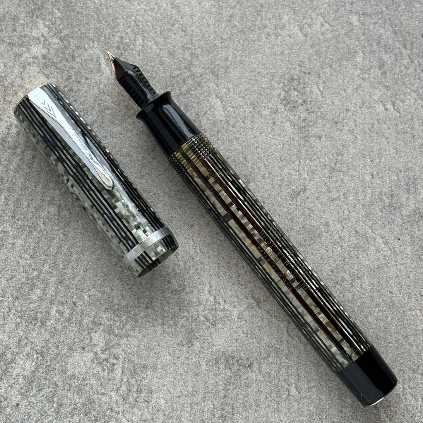 Oversize Sheaffer Sub-Brand Clipper, Gray Pearl