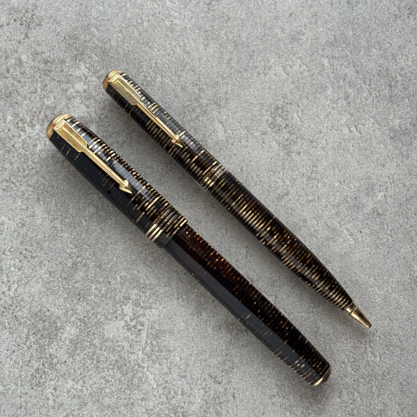 Parker Vacumatic Standard Set, Medium-fine Nib