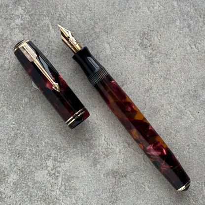 Parker Vacumatic Junior; Burgundy