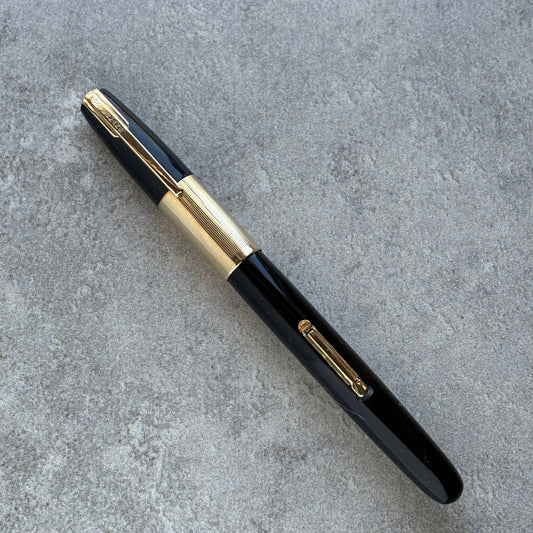 Waterman Taperite Citation, Black with Gold Trim