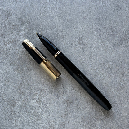 Waterman Taperite Citation, Black with Gold Trim