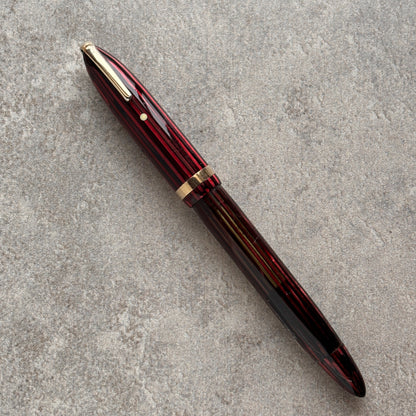 Military Clip Sheaffer Balance 1000, Carmine Red with Military Clip