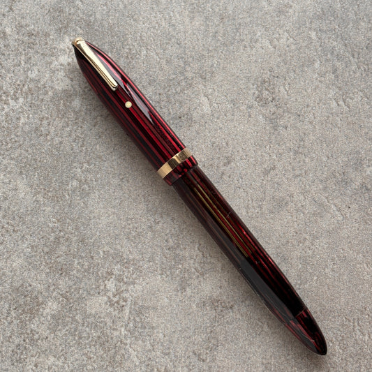 Military Clip Sheaffer Balance 1000, Carmine Red with Military Clip
