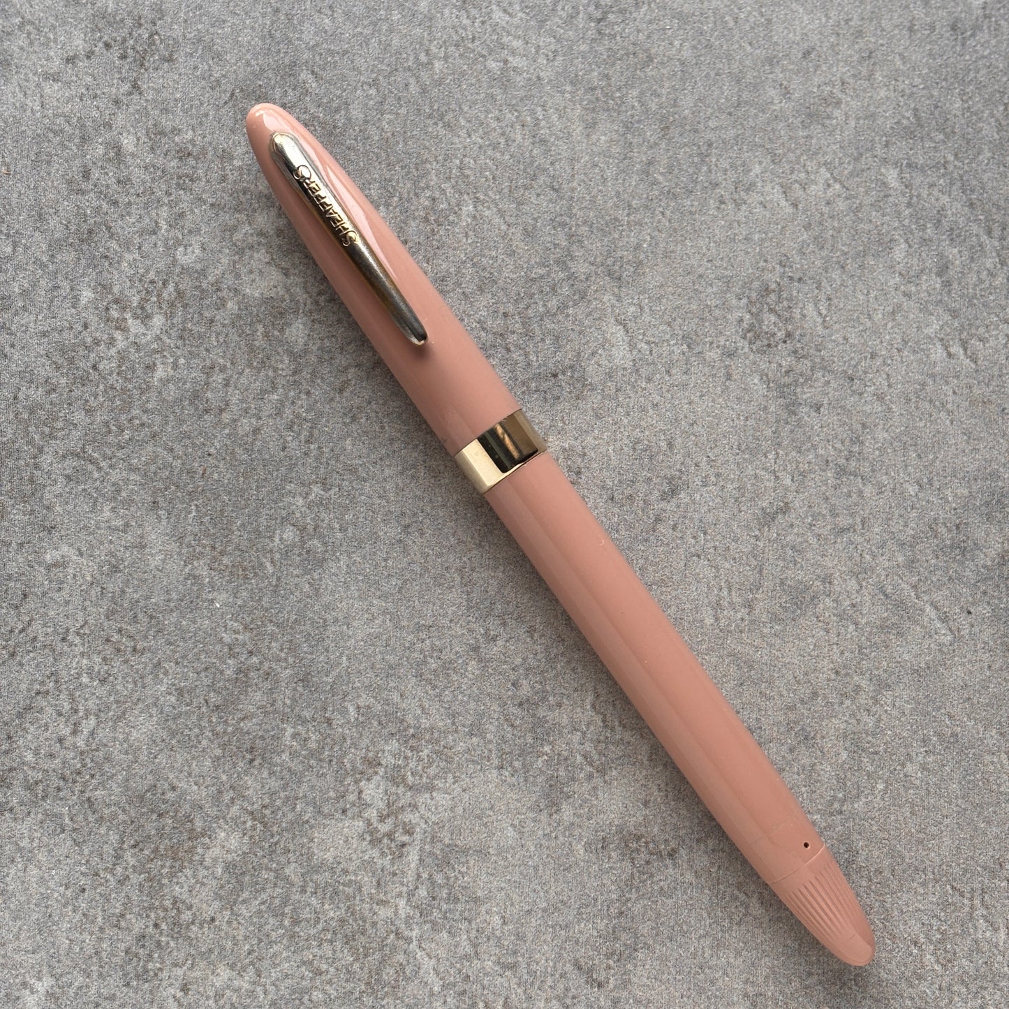 Sheaffer Snorkel Admiral, Snorkel Fountain Pen, Buckskin Tan
