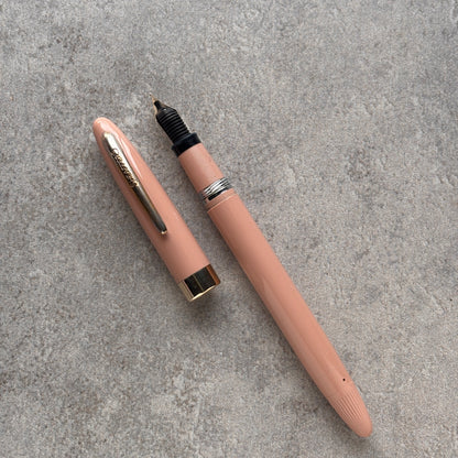 Sheaffer Snorkel Admiral, Snorkel Fountain Pen, Buckskin Tan