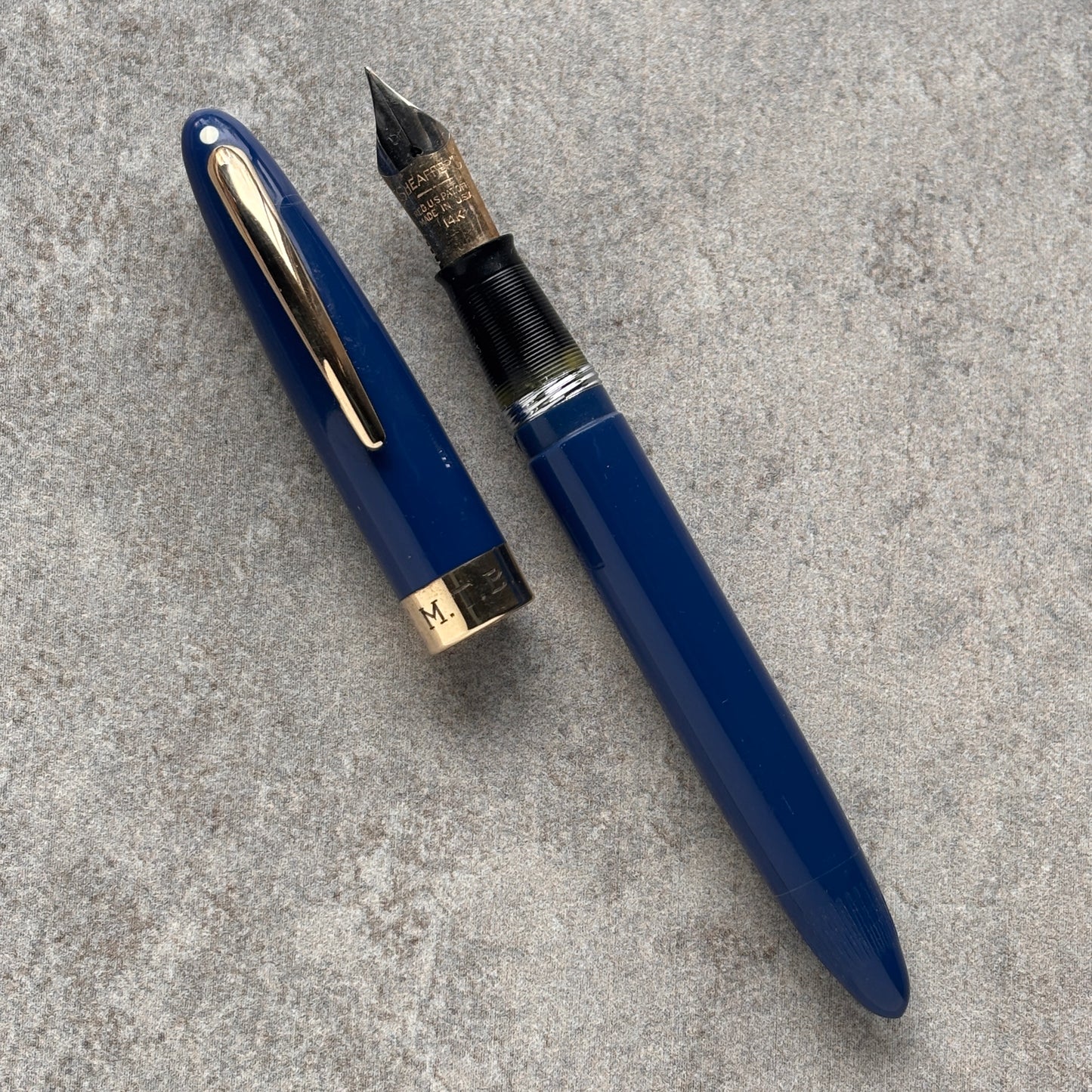 Sheaffer Statesman, Persian Blue, Fine Nib