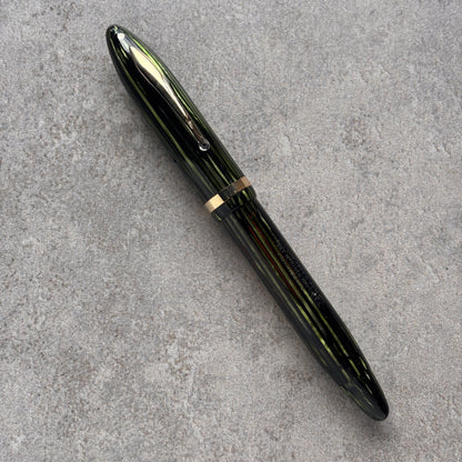 Sheaffer Premier or Oversized, Marine Green Fountain Pen