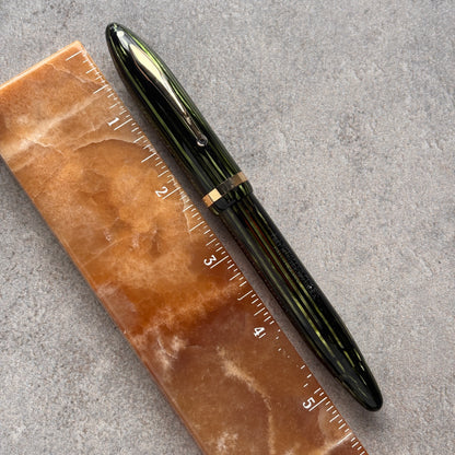 Sheaffer Premier or Oversized, Marine Green Fountain Pen